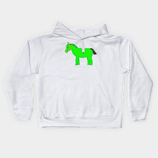 Interpretation of a Minifig Horse Kids Hoodie